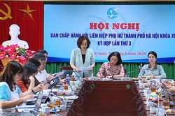 Hội nghị BCH Hội Liên hiệp Phụ nữ Hà Nội khóa XVII lần thứ 3