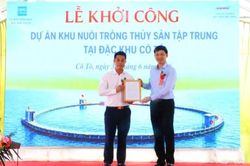 Quảng Ninh: Khởi công Dự án nuôi trồng thủy sản tập trung quy mô công nghiệp
