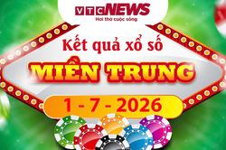XSMT 1/7/2026 - Trực tiếp kết quả xổ số miền Trung h&ocirc;m nay