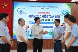 H&agrave; Nội triển khai đồng loạt chương tr&igrave;nh kh&aacute;m sức khỏe to&agrave;n d&acirc;n: Để mọi người d&acirc;n Thủ đ&ocirc; đều được tiếp cận dịch vụ y tế chất lượng