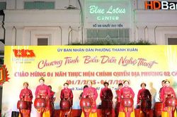 Đêm nghệ thuật mừng 1 năm vận hành chính quyền địa phương 2 cấp tại phường Thanh Xuân