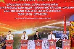 50 năm Thành phố mang tên Bác: Khởi công loạt công trình trọng điểm, mở không gian phát triển mới