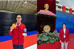 HCV SEA Games Hoàng Gia Bảo tự hào là Gen Z dự Lễ kỷ niệm 50 năm ngày TP.HCM mang tên Bác