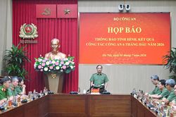 Bộ Công an họp báo thông tin kết quả công tác công an 6 tháng đầu năm