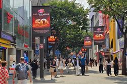 H&igrave;nh ảnh TPHCM tỏa s&aacute;ng tại Seoul