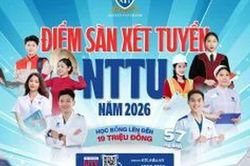 Điểm s&agrave;n tuyển sinh 2026 Trường Đại học Nguyễn Tất Th&agrave;nh