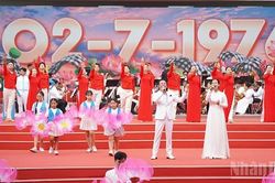 Sáng nay diễn ra Lễ kỷ niệm 50 năm Ngày thành phố Sài Gòn-Gia Định vinh dự mang tên Chủ tịch Hồ Chí Minh (2/7/1976-2/7/2026)