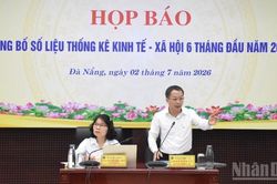 GRDP Đ&agrave; Nẵng tăng 9,52% trong 6 th&aacute;ng đầu năm 2026