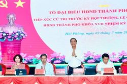 Cử tri ấn tượng với kết quả thành phố Hải Phòng đạt được 6 tháng đầu năm