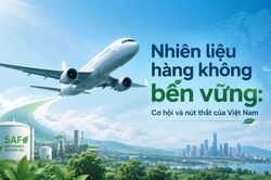 Nhiên liệu hàng không bền vững: Cơ hội và nút thắt của Việt Nam