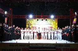 Khai mạc Giải Võ thuật cổ truyền Bình Định-Cúp Hoàng đế Quang Trung lần thứ VIII