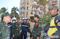 Đoàn Việt Nam đã đưa 23 nạn nhân động đất tại Venezuela ra khỏi đống đổ nát