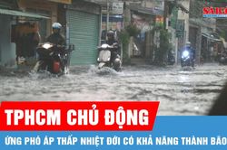TPHCM chủ động ứng phó áp thấp nhiệt đới có khả năng thành bão