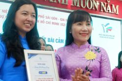 Trao giải hội thi '50 năm tự hào Thành phố mang tên Bác Hồ kính yêu'