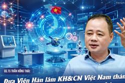 GS.TS Trần Hồng Thái: Đưa Viện Hàn lâm KH&CN Việt Nam thành điểm đến của các nhà khoa học hàng đầu