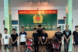 Triệu tập nhóm 'quái xế' mang hung khí, khiêu khích cảnh sát tuần tra ở Đồng Nai
