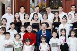 4 anh em ruột ở Nghệ An xây nhà chung sân, chung cổng trên mảnh đất gần 1.000m2