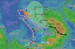 Biển Đông sắp đón bão số 1, Đông Bắc Bộ và Thanh Hóa có nơi mưa lớn trên 350mm