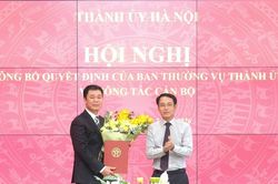 &Ocirc;ng Nguyễn Văn To&agrave;n l&agrave;m Ph&oacute; trưởng Ban Nội ch&iacute;nh Th&agrave;nh ủy H&agrave; Nội