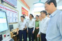Xã đầu tiên ở Thanh Hóa đưa Kiosk AI toàn trình phục vụ hành chính công
