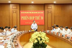 Quy định về chức năng, nhiệm vụ, quyền hạn của Ban Chỉ đạo Trung ương về phòng, chống tham nhũng, lãng phí, tiêu cực