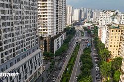 Hiện trạng hai tuyến đường dự kiến tổ chức giao thông đảo chiều ở Hà Nội