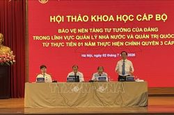Quản trị quốc gia hiệu quả - Hệ gi&aacute; trị bảo vệ nền tảng tư tưởng của Đảng