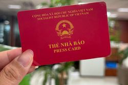 Tiếp tục kéo dài thời hạn sử dụng thẻ nhà báo đến 30/9/2026