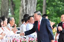 Tổng Bí thư, Chủ tịch nước Tô Lâm dự lễ kỷ niệm 50 năm thành phố mang tên Bác