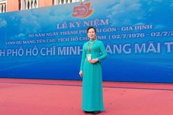 Chủ tịch Hội LHPN Việt Nam L&ecirc; Thị Thủy tham dự Lễ kỷ niệm 50 năm th&agrave;nh phố mang t&ecirc;n B&aacute;c