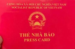 Gia hạn sử dụng thẻ nhà báo kỳ hạn 2021 - 2025 đến hết ngày 30/9