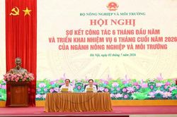 Ph&oacute; Thủ tướng: Ng&agrave;nh N&ocirc;ng nghiệp v&agrave; M&ocirc;i trường cần ho&agrave;n thiện thể chế, th&uacute;c đẩy tăng trưởng