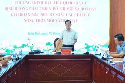 X&atilde; H&ograve;n Đất phấn đấu đạt chuẩn n&ocirc;ng th&ocirc;n mới năm 2027