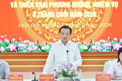 X&atilde; H&ograve;n Đất phấn đấu ho&agrave;n th&agrave;nh v&agrave; vượt c&aacute;c chỉ ti&ecirc;u năm 2026