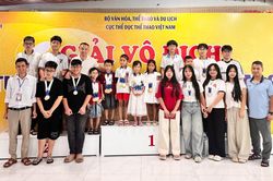 Bắc Ninh xếp thứ 3 toàn đoàn Giải vô địch cờ tướng trẻ quốc gia 2026
