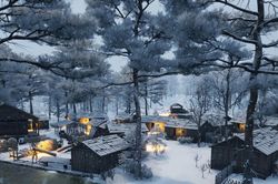 Sengoku Dynasty giảm gi&aacute; 50% tr&ecirc;n Steam: Cơ hội trải nghiệm x&acirc;y dựng th&agrave;nh phố Nhật Bản cổ đại