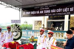 Xã Thượng Đức, Phú Thuận tích cực lấy mẫu xác định danh tính hài cốt liệt sĩ