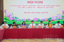 Hội nghị Ủy ban MTTQ Việt Nam tỉnh lần thứ 3, khóa XIV, nhiệm kỳ 2025 - 2030.