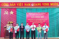 Xã Gào công bố quyết định bổ nhiệm 5 cán bộ lãnh đạo, quản lý