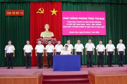 Trung tâm Bảo đảm kỹ thuật 719 phát động phong trào thi đua bảo vệ môi trường