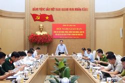 Giao ban Khối các cơ quan nội chính tỉnh 6 tháng đầu năm, triển khai nhiệm vụ trọng tâm 6 tháng cuối năm 2026