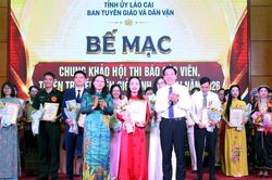 Hội thi Báo cáo viên, Tuyên truyền viên giỏi tỉnh Lào Cai năm 2026 thành công tốt đẹp