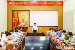Ban Chỉ đạo phòng, chống tham nhũng, lãng phí, tiêu cực tỉnh họp Phiên thứ tư