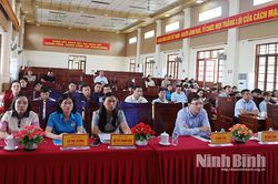 Công đoàn xã Thanh Liêm, Gia Vân sơ kết hoạt động 6 tháng đầu năm