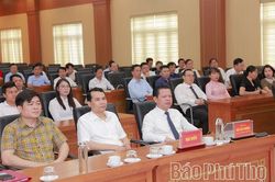 Đảng ủy UBND tỉnh th&ocirc;ng tin thời sự, tập huấn nghiệp vụ tuy&ecirc;n gi&aacute;o v&agrave; d&acirc;n vận