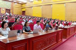 Tập huấn nghiệp vụ công tác văn thư, lưu trữ