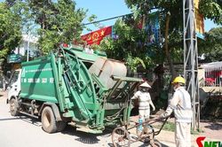 Yên Châu nâng cao hiệu quả thu gom rác thải
