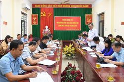 Đoàn công tác Hội đồng Dân tộc của Quốc hội làm việc tại một số địa phương
