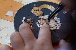 Nghệ thuật sơn mài cẩn trứng