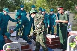 Chạy đua thời gian, lấy mẫu hài cốt 7.283 liệt sĩ chưa rõ thông tin